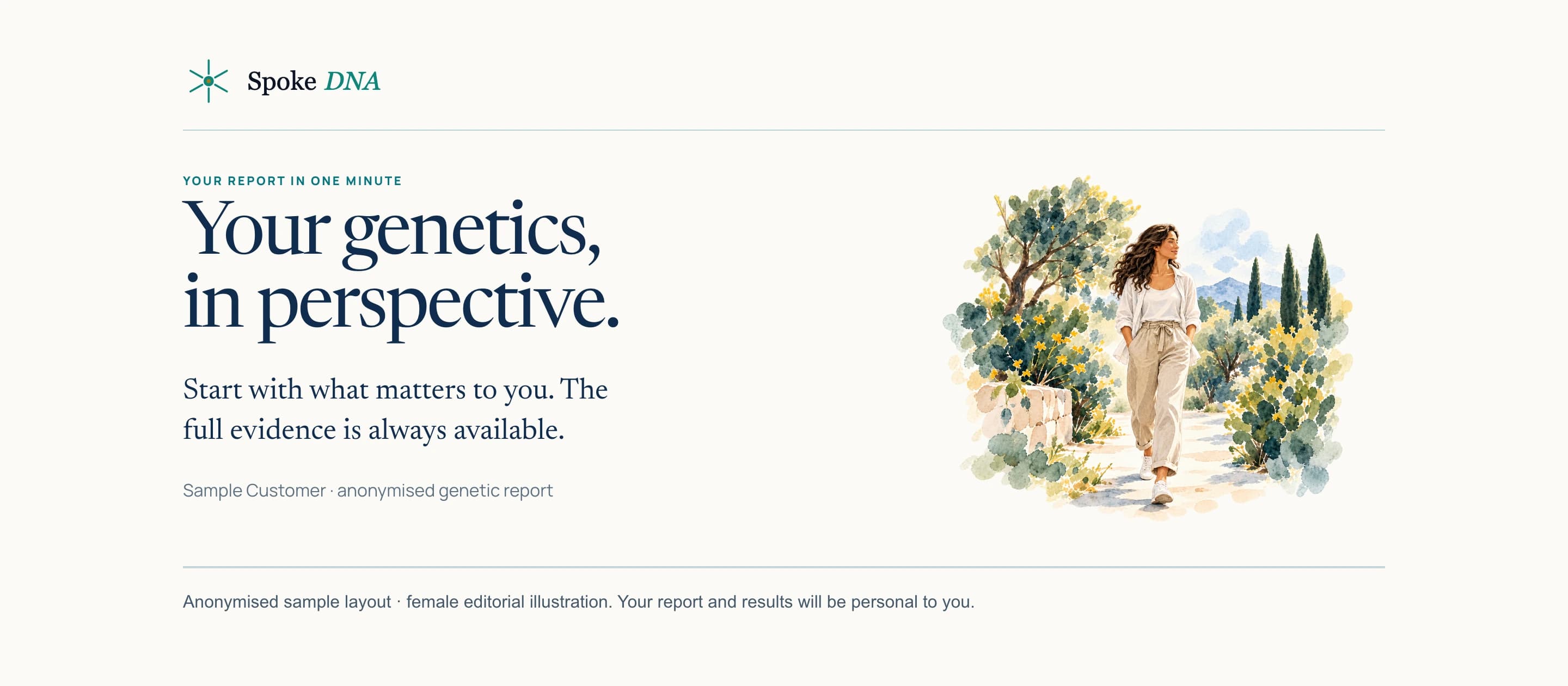 Opening of the anonymised Spoke DNA Complete report